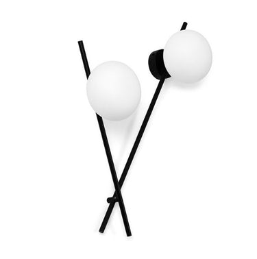 Mikado parete/soffitto 2 luci Miloox Lampade da parete